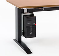 CPU holder on the crossbeam