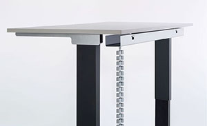 Kabelkanal horizontal (beidseitig abklappbar) und vertikal