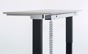 Kabelkanal horizontal (beidseitig abklappbar) und vertikal